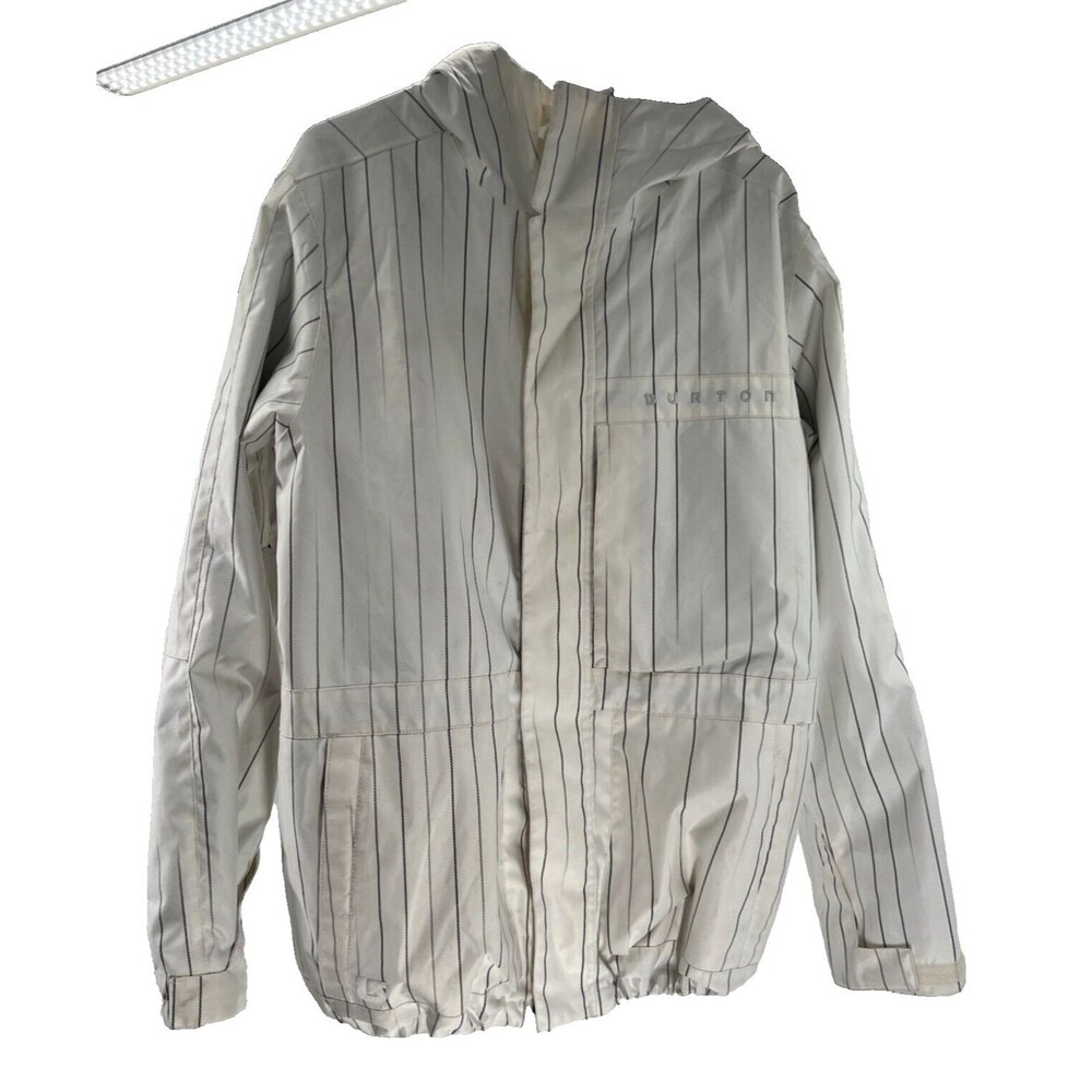 Vintage Burton Snowboard Jacket Womens Small Outdoor Snowboarding white